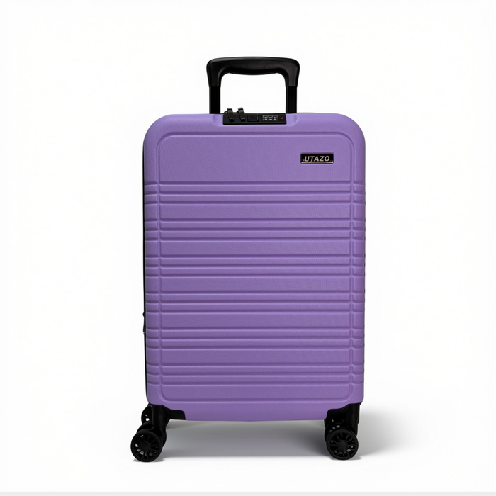 Maleta Cabina Expandible De Viaje Con Ruedas Y Candado 20 Lila