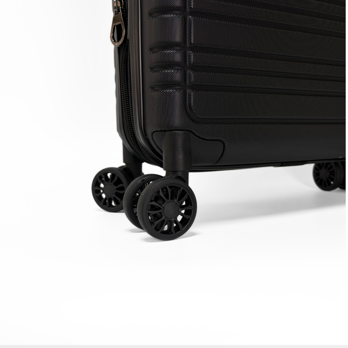 Maleta Cabina Expandible De Viaje Con Ruedas Y Candado 20 Negro