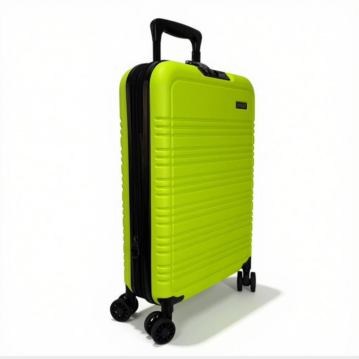 Maleta Cabina Expandible De Viaje Con Ruedas Y Candado 20 Verde Limón