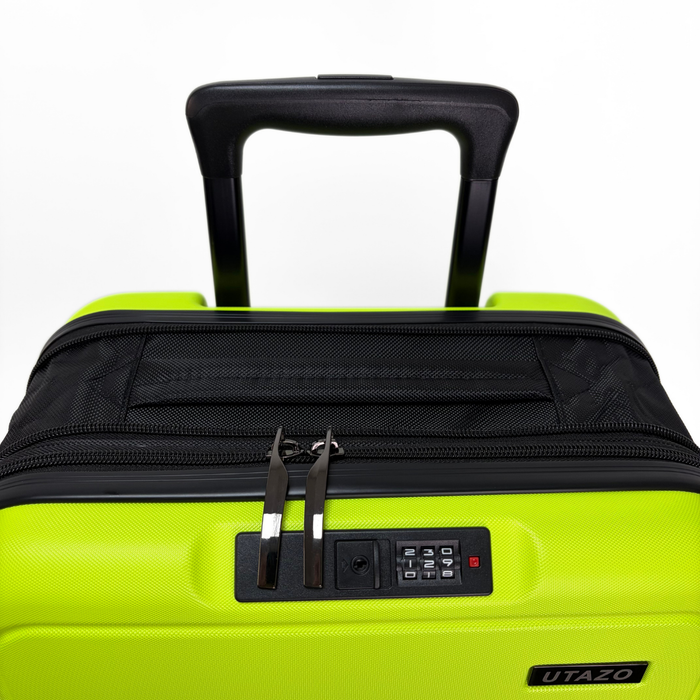 Maleta Cabina Expandible De Viaje Con Ruedas Y Candado 20 Verde Limón