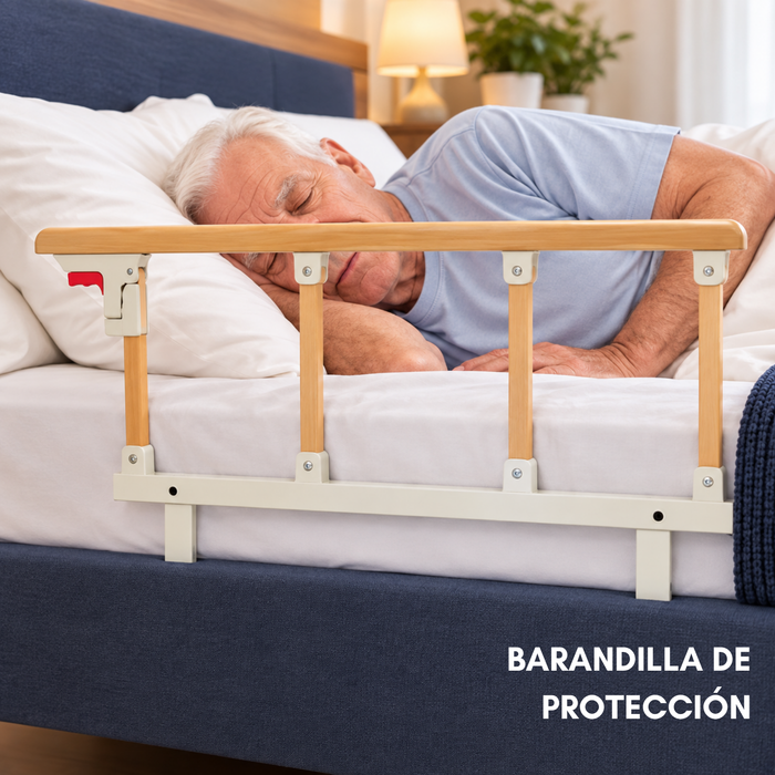 Baranda De Cama Lateral Anticaída Para Cuidado Adulto Mayor