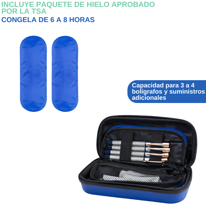 Estuche Cooler Porta Insulina Con Control De Temperatura