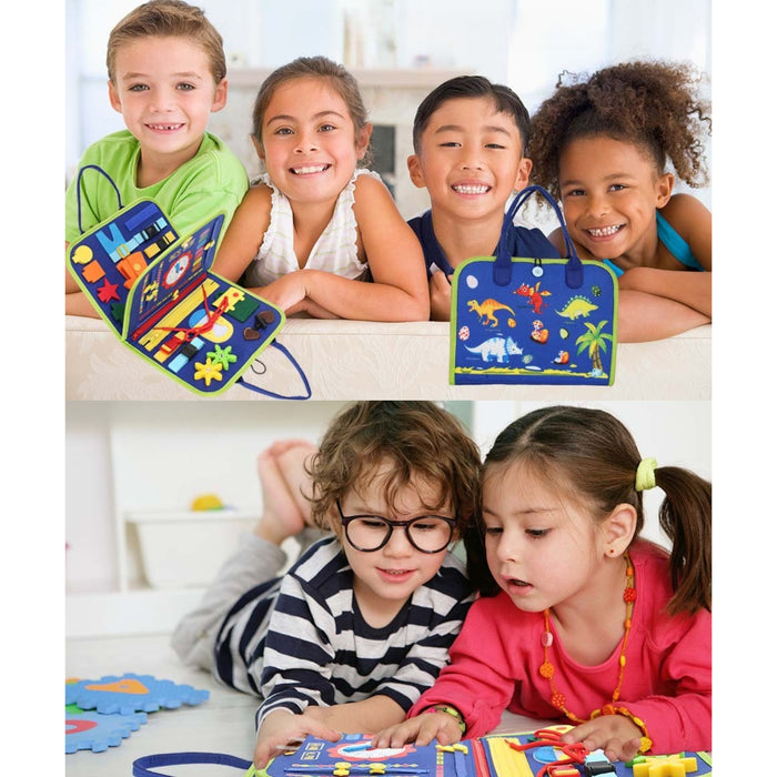Tablero Sensoriales Interactivo Montessori Juego Educativo