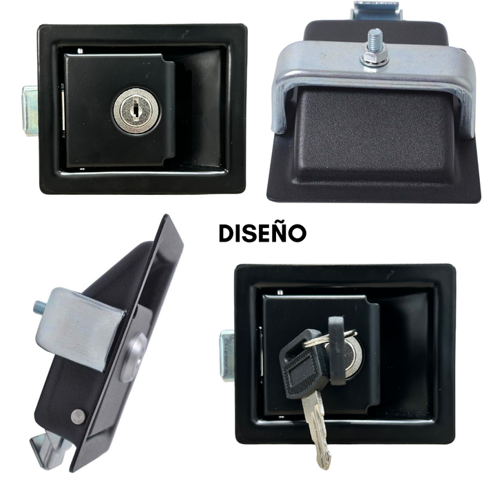 Chapa Cerradura Camper Casa Rodante Grande Incluye 2 Llaves