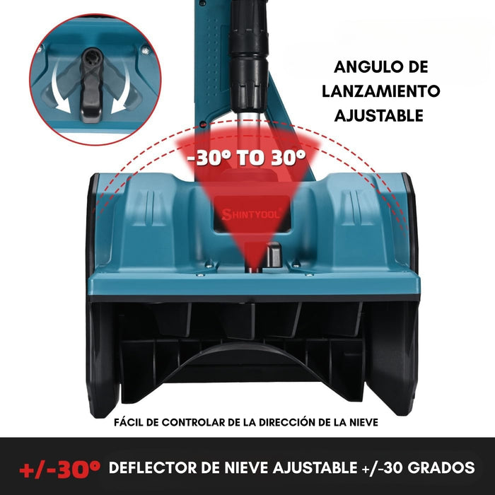 Quitanieves Eléctrico Para Quitar Nieve Funciona Con Bateria