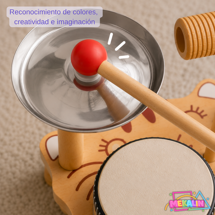 Juguete Musical Montessori De Madera Instrumentos Para Niños