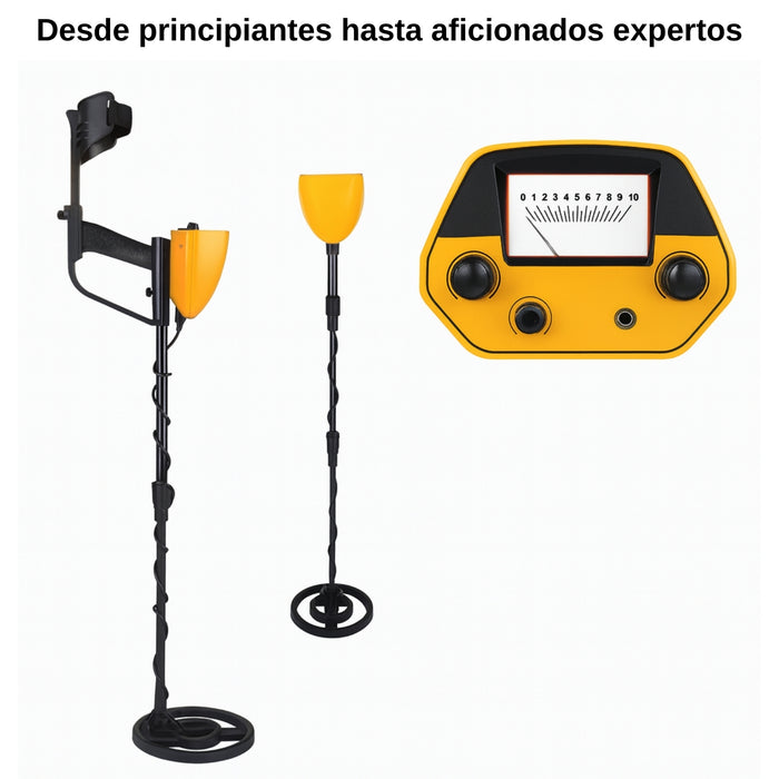 Detector Metales Profesional Subterráneo Precisión Pantalla