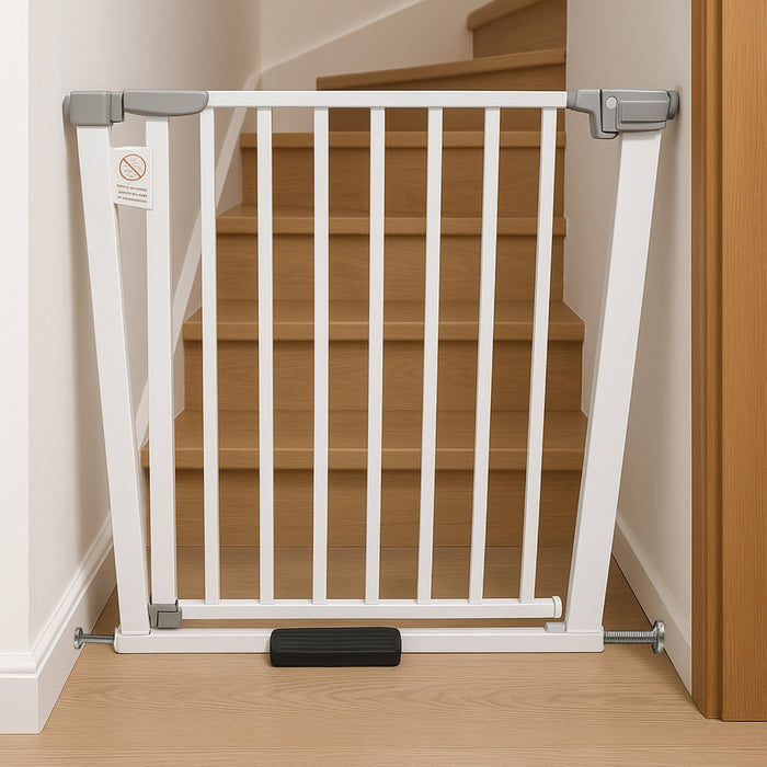 Reja Seguridad Escalera Puerta Barrera Ajustable Bebes Niños