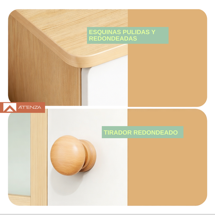 Escritorio Con Estantería Y Repisa 80*110cm Cajón Y Gabinete