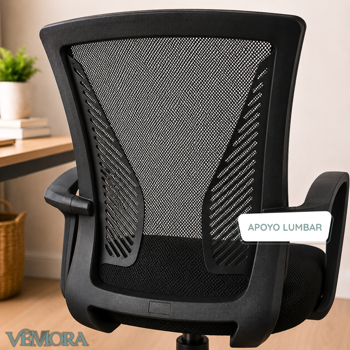 Silla De Escritorio Ergonómica Giratoria Respaldo Malla