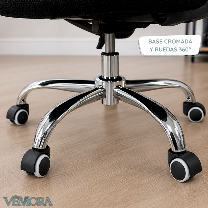Silla De Escritorio Ergonómica Giratoria Regulable