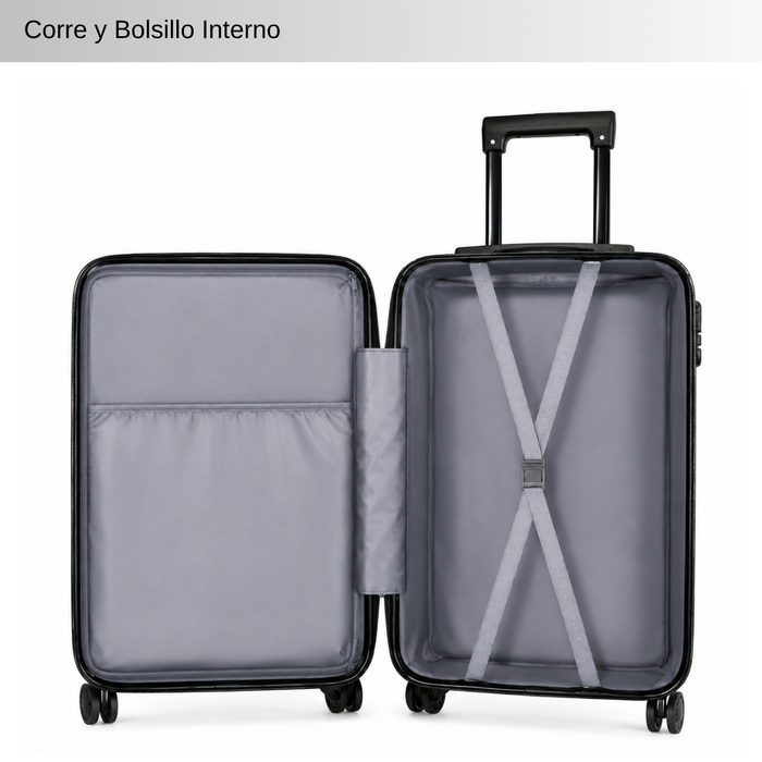 Maleta Cabina De 10 Kg Equipaje Chica Ruedas Viajes Avión