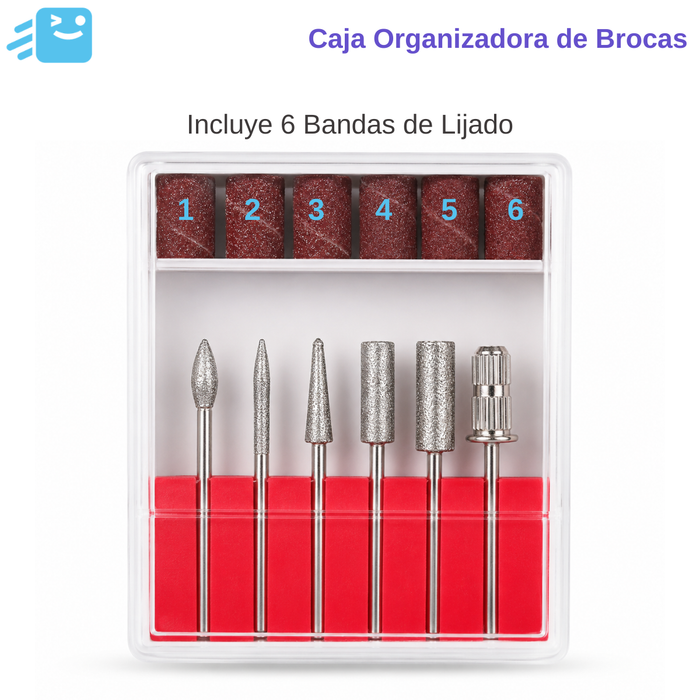 Torno Inalámbrico Profesional Pedicura Manícura