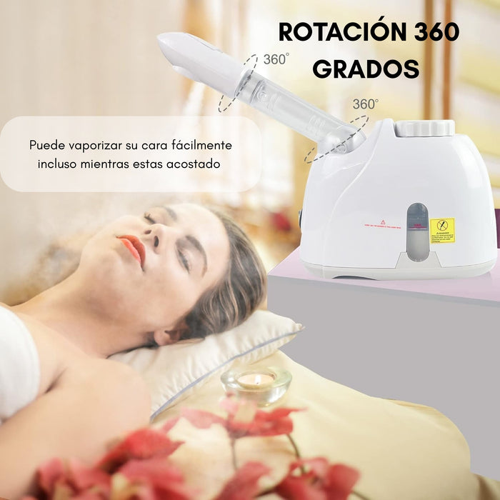 Vaporizador Facial Vapor Ozono Portatil Limpieza Facial