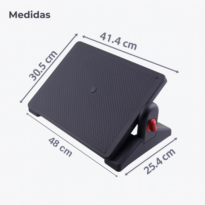 Apoya Pies Ajustable Reposapies Ergonomico Escritorio
