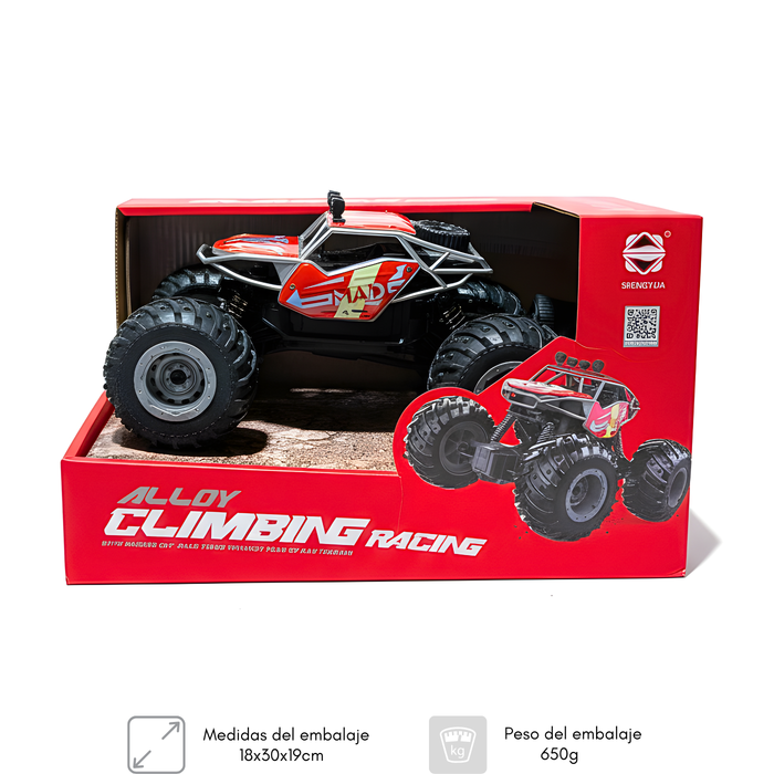 Auto De Escalada 4x4 Juguete Carro Control Remoto Recargable