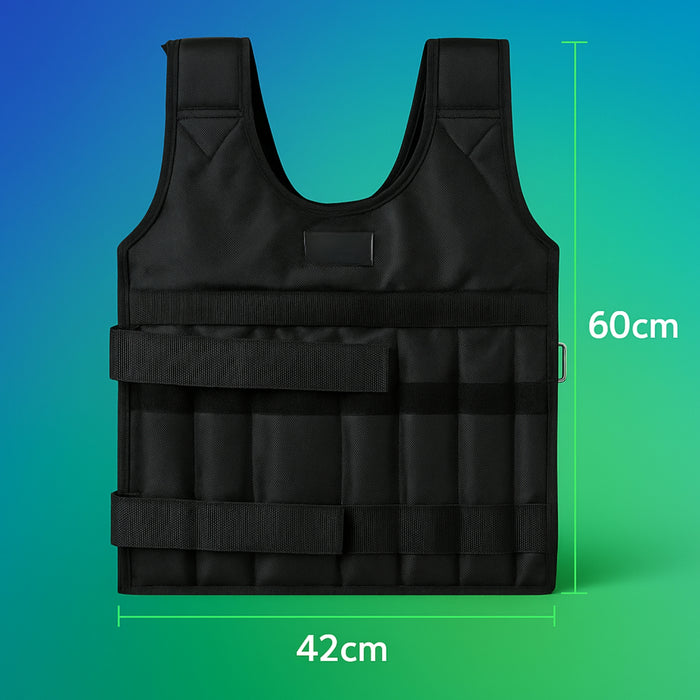 Chaleco Con Peso Ajustable Para Hacer Ejercicios 50kg