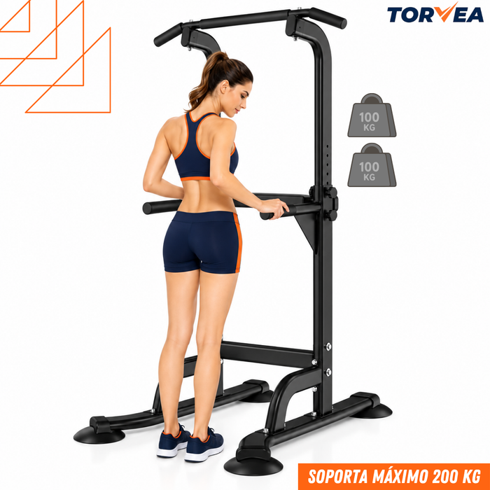 Torre Multifunción Dominadas Ejercicio Fitness Gym