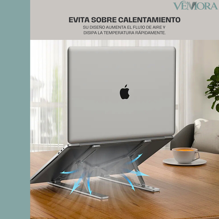 Soporte para Macbook Base Notebook Aluminio Vertical Laptop