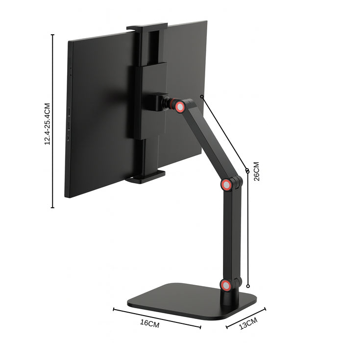 17.3 Soporte Para Monitor Portátil Soporte De Base Extraíble
