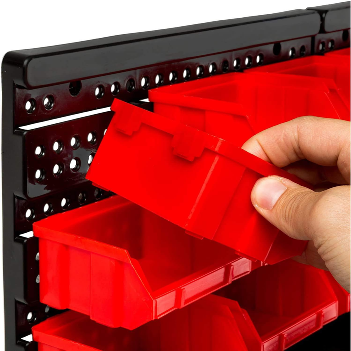 Organizador De Herramientas De Pared Tablero 46 Piezas