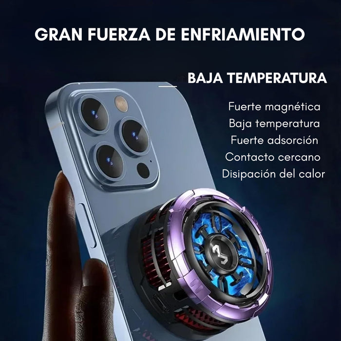 Ventilador Enfriador Cooler Para Movil Magnético Memo Cx08