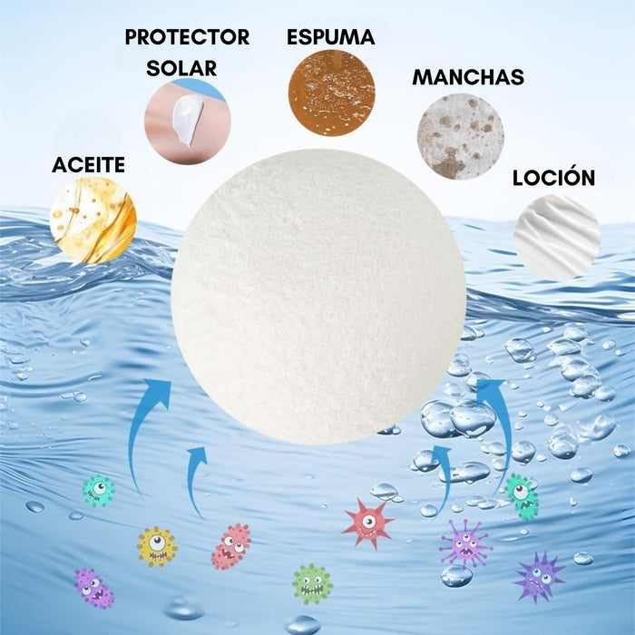 Cloro En Tabletas Para Piscinas 1 Kg Tripleaccion Nobel