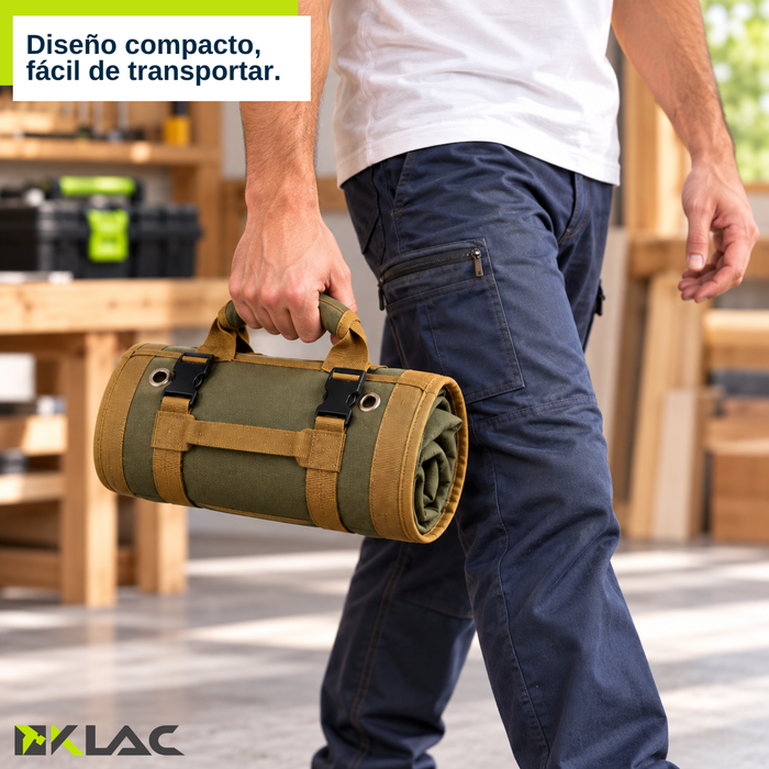 Bolso Organizador Herramientas Estuche Portátil Enrollable