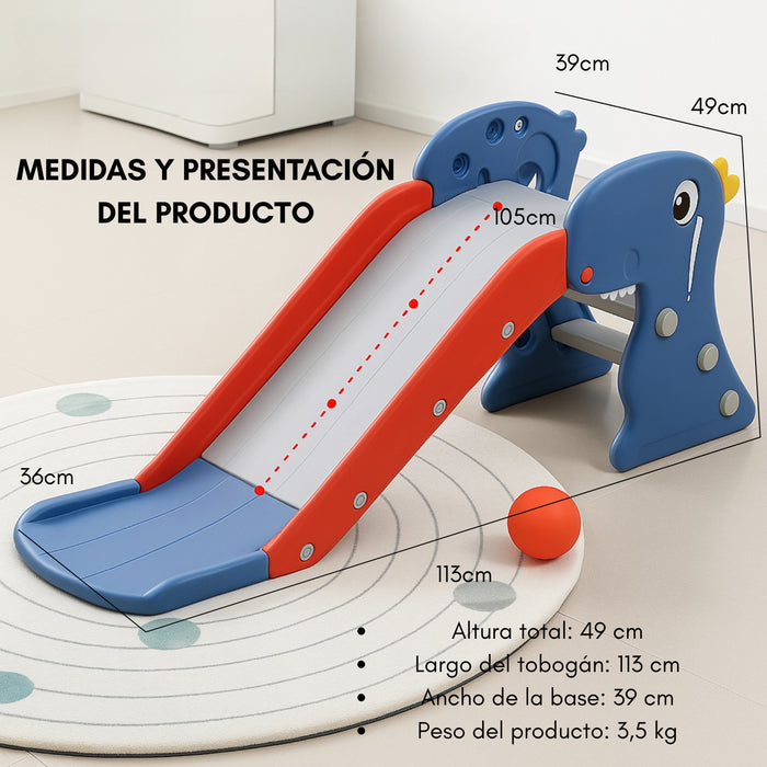 Resbalín Plastico Tobogán Plegable Niños Juego Infantil