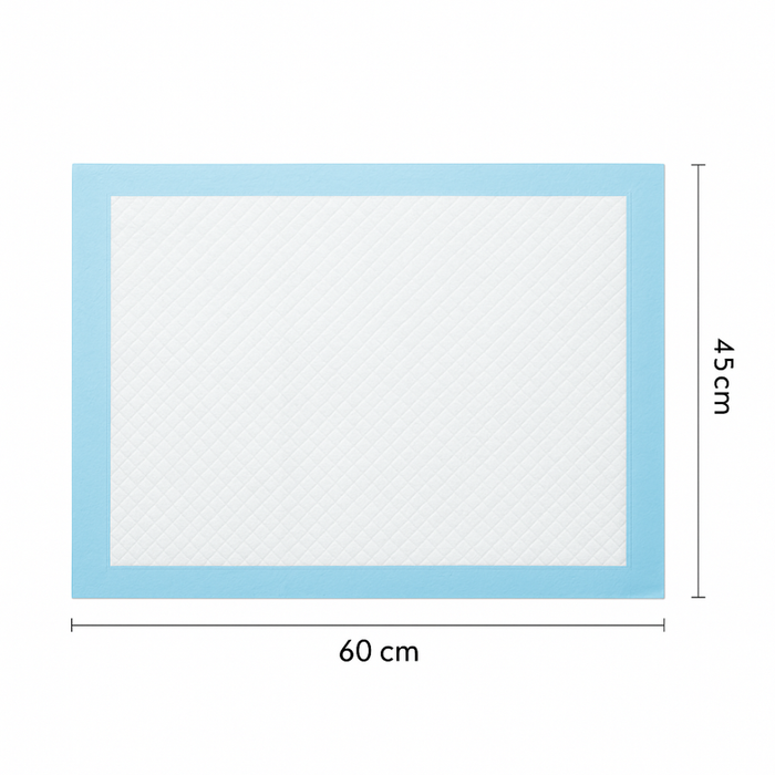 150 Pañales Sabanillas Entrenamiento Absorbentes Mascotas Perros y Gatos 60x45cm