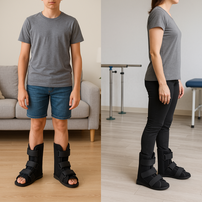 Bota Ortopedica Inmovilizadora Corta Tobillo Ambidiestra Para Ninos y Niñas