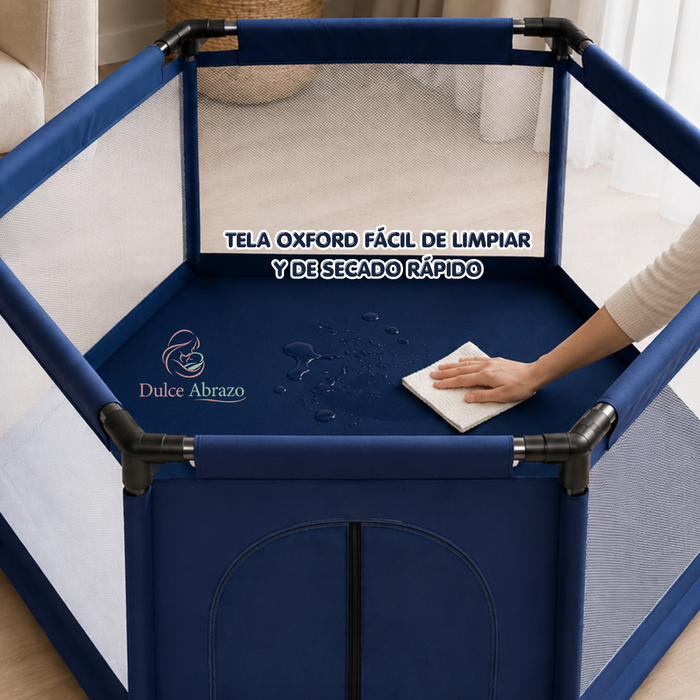 Corral Bebes Infantil Hexagonal Seguridad Niños Plegable