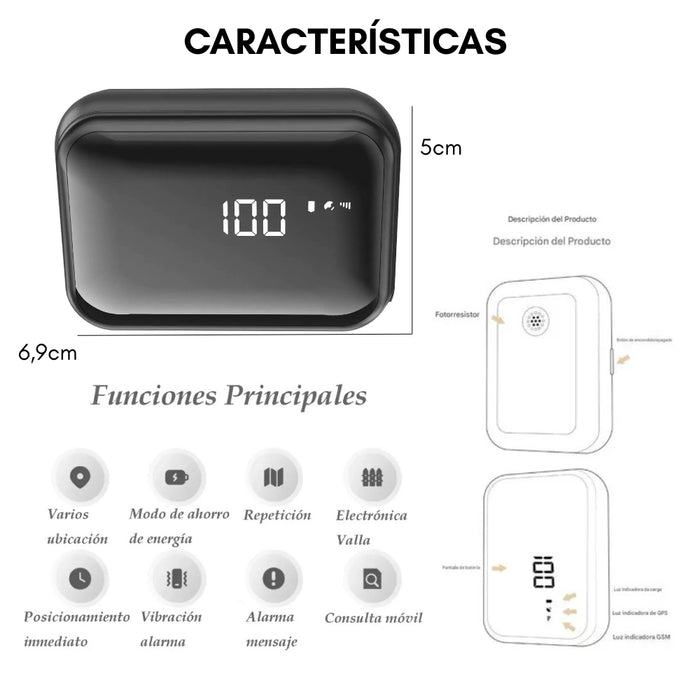 4g Rastreador Auto Localizador Gps Para Vehiculos Portátil C