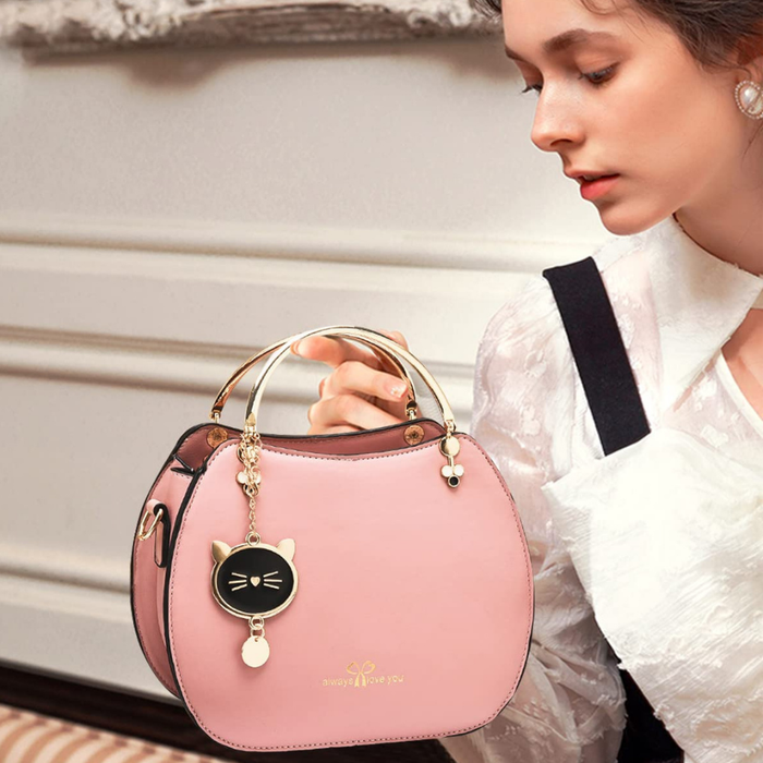 Bolso De Hombro Dama Mujer Bag Cat Bandolera Elegante