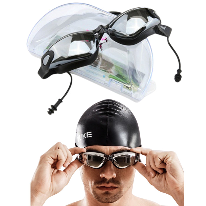 6 En 1 Kit Gafas De Natación Sin Fugas Protección Uv