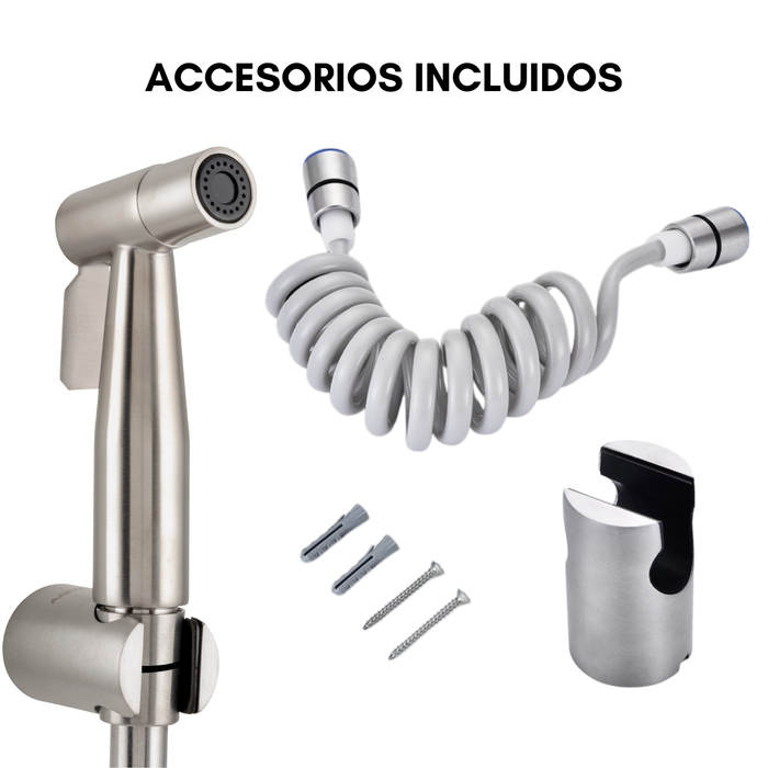 Ducha Bidet Árabe Kit Completo Inodoro Acero Inoxidable