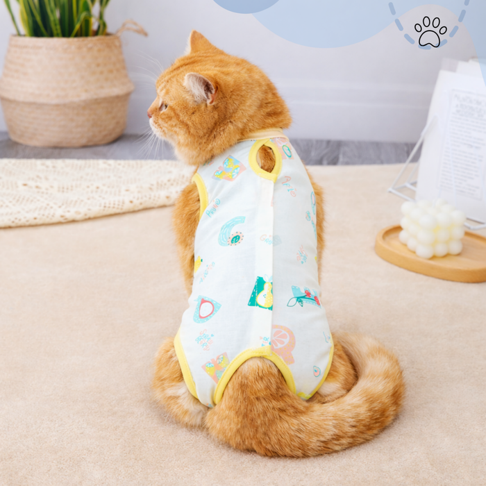 Faja Post Operatorio Perro Gato Body Quirúrgico Mascota Surtido Talla M