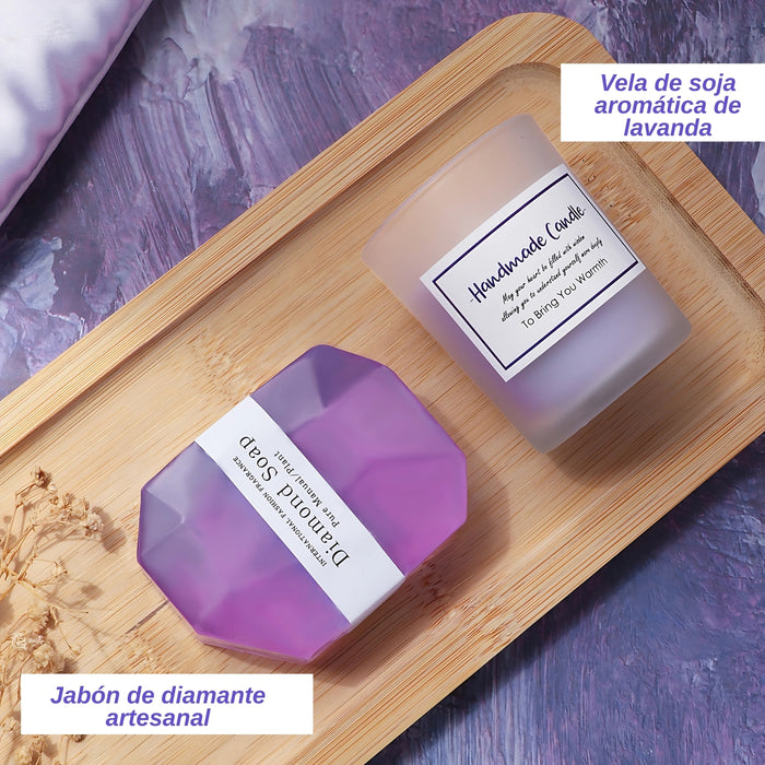 Kit Spa Aromaterapia Autocuidado Cuidado Bienestar Personal Vela Perfumada Telotenemos Regalo Perfecto Para Mama Hermana Polola Novia Amiga