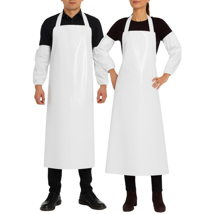 Pechera De Hule Pvc Delantal Impermeable Carnicero Industria