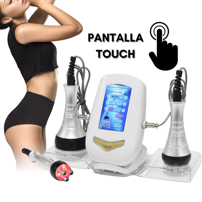 Maquina Cavitación 40k Radiofrecuencia 3 En 1 Ultrasonico