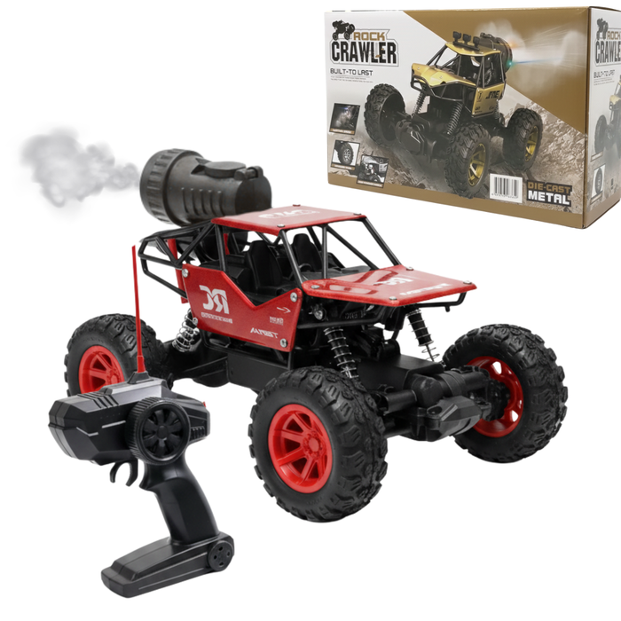 Auto Control Remoto Rock Crawler 2.4 1/18 Rc Humo 4x4