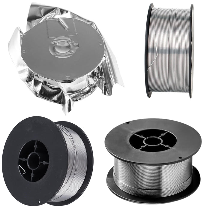 Pack 2 Uds Alambre Mig Sin Gas 1.0 Mm Rollo Soldadura