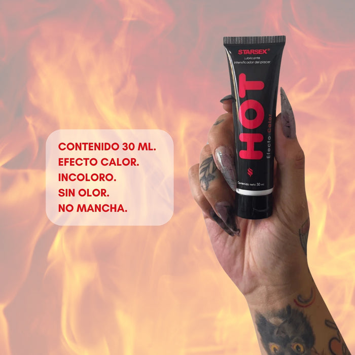 Pack 3 Lubricante Intimo Chocolub Ice Hot Starsex 30ml