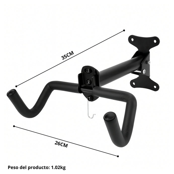 Soporte Porta Bicicleta Para Muro Pared Colgador Bicicleta