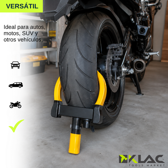 Traba Rueda Antirrobo Auto Tuerca De Seguridad Con 3 Llave