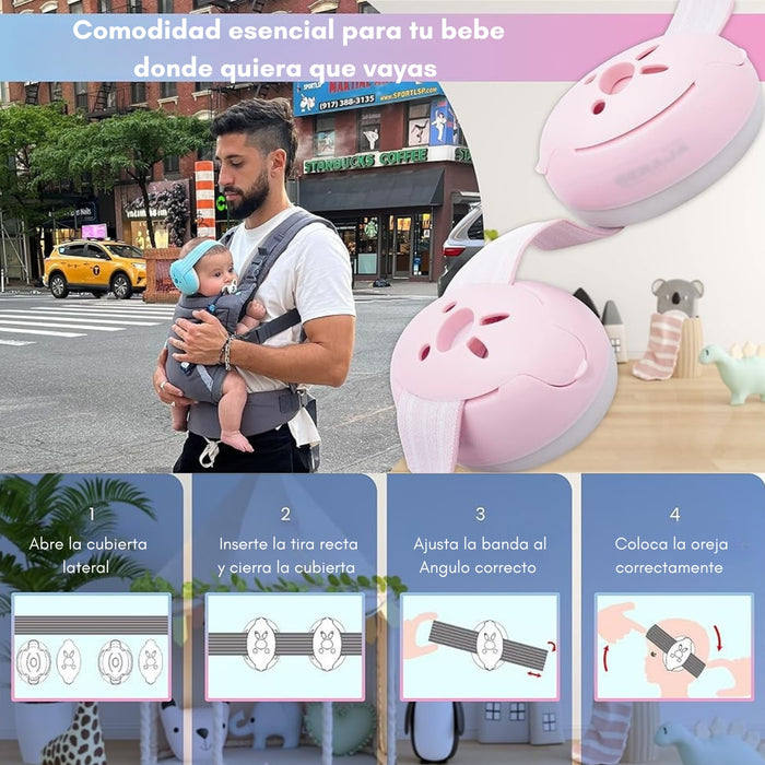 Protección Audífonos Anti-ruido Para Bebes Niños