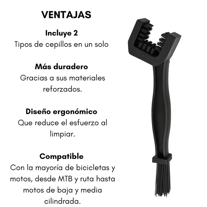 Cepillo Limpieza Cadena Transmisión Motos Y Bicicletas