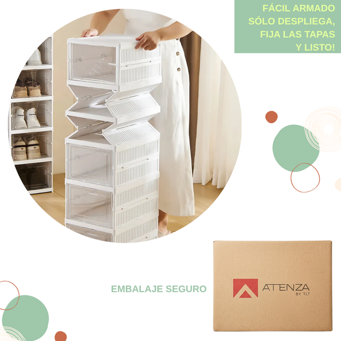 Zapatero Organizador 6 Niveles Cajonera Para Zapatos Estante