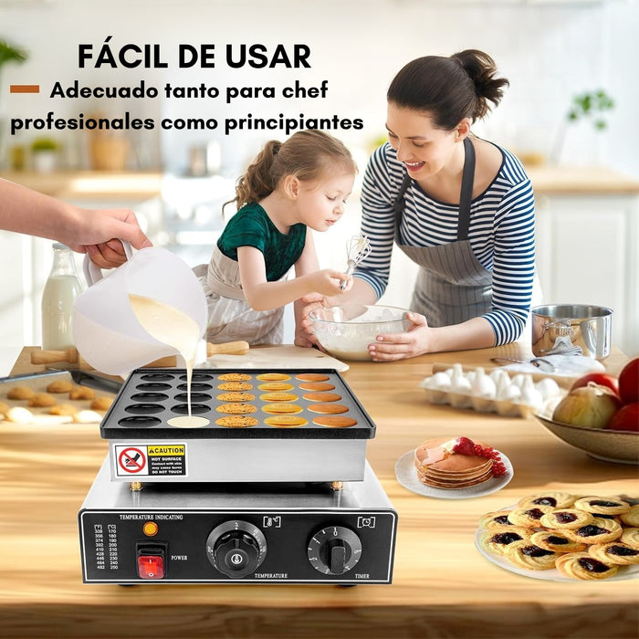 Panquequera Electrica Maquina Para 25 Panqueques Comercial