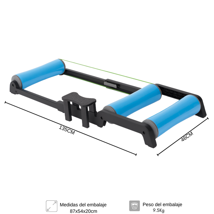 Rodillo Bicicleta Para Equilibrio Fijo Ciclismo Y Ejercicio